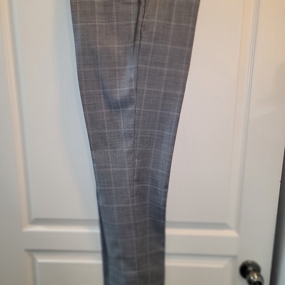 Grey Plaid wool suit 40R/34 - Picture 5 of 12